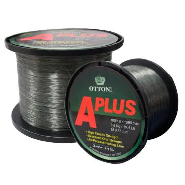 Imagem de Linha Pesca Ottoni Aplus 0,35mm 19,4lb 8,8k 1000m