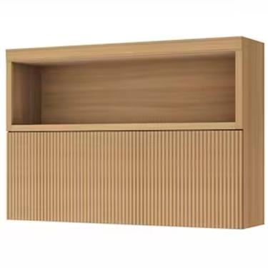 Imagem de Armário Aéreo Nesher Marquesa Em Mdf 15mm Com 1 Porta Nature