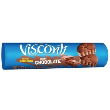 Imagem de Visconti Biscoito Recheado Chocolate 125g, 1, Chocolate