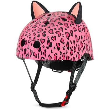 Imagem de Lemmeko Capacete Para Crianças De 8 A 14 Anos, Bicicleta Ajustável Com Orelhas Gato Faça Você Mesmo, Skate Meninas, Jovens, Scooter, Ciclismo, Patinação, Rosa