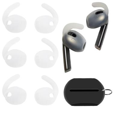 Imagem de Luckvan Ganchos De Silicone Para Galaxy Buds 3, Capa Fones Ouvido Samsung Pontas Reposição, Pares Transparentes