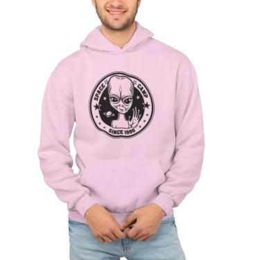 Imagem de Moletom Masculino Feminino Algodão Estampado Space-Masculino