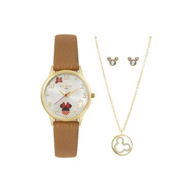 Imagem de Relógio Condor Feminino Ref: Co2035Nkv/K5K Dourado Minnie +