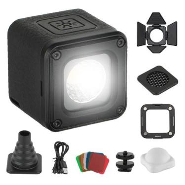 Imagem de Luz de vídeo LED SMALLRIG RM01 impermeável com 8 filtros de cor