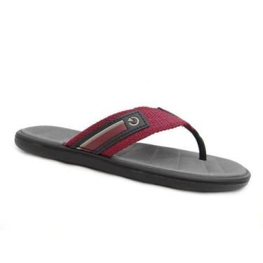 Imagem de Chinelo Masculino Grendene Cartago Capri Vll Dedo 11634 NF, 41, Preto,