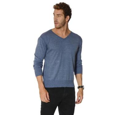 Imagem de Sueter Red Feather Tricot Masculino, Azul, M