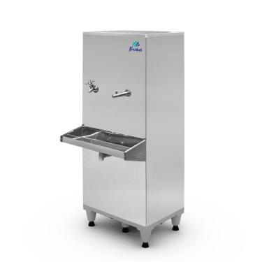 Imagem de Bebedouro Frisbel 50 Litros Industrial Inox RA05 – 127 Volts