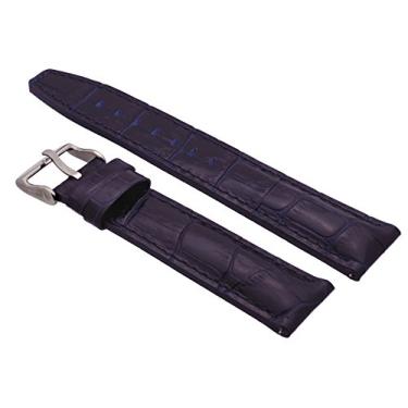 Imagem de Rev ITAL181 20 mm 22 mm 24 mm Preto Azul Marrom Couro Genuíno Liberação Rápida Barra de Mola Alça de Substituição, Azul, 20 mm