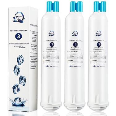 Imagem de 4396841 Filtro de 3 tampas de filtro de água de substituição compatível com refrigerador (feature_two_browse-bin) DR3RLL/A, D14396841 Modelos de filtro de água 3 (3 peças)