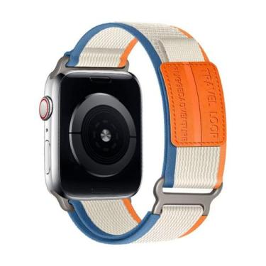 Imagem de Pulseira Nylon Loop Trilha Compatível Com Apple Watch - Baú do Viking,
