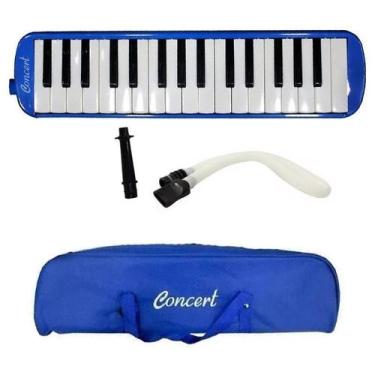 Imagem de Escaleta Concert M32 Azul com Capa - Sonotec