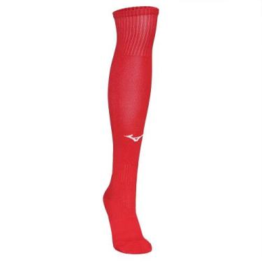 Imagem de Meião de Futebol Unissex Mizuno Morelia, Vermelho, 39-42