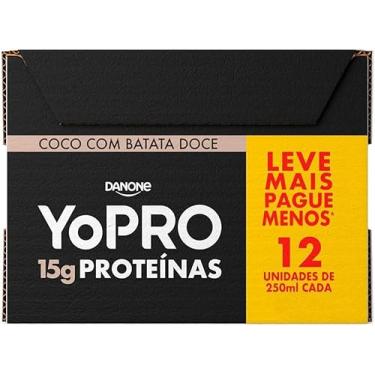 Imagem de Bebida Láctea Coco com Batata-Doce 15g de proteínas 250ml - 12 unidades