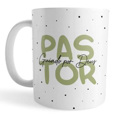 Imagem de Caneca Pastor guiado por Deus - Lindo presente para pastor - Genérico