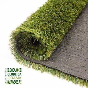 Imagem de Grama Sintética 20mm Bicolor - 2m x 4m - 8 m² - Clube da Grama