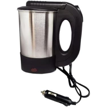 Imagem de Chaleira Elétrica Portátil 12v Chá Café Inox 500 ml Carro Caminhão