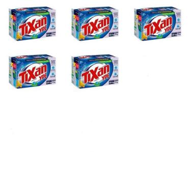 Imagem de Kit 5 Sabão em Pó Tixan YPÊ Primavera Sustentável 1,6kg Cada