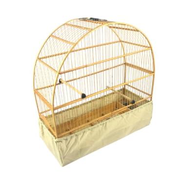 Imagem de Forro de Tecido para Gaiola, Nº 4, 50 x 21 x 10 cm, Kit com 2 Unidades, Azul