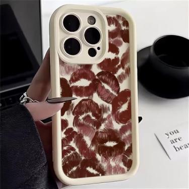 Imagem de Para iPhone 16 15 Pro Max Case Girls Silicone Phone Case para iPhone 14 13 12 11 XS XR X 7 8 Plus Capa protetora, 2, para iPhone XR