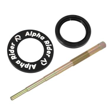 Imagem de AUTOVIC Capa de anel de vedação de manivela com ferramenta de remoção de extrator de embreagem, kit de tampa de vedação da cambota para Polaris Ranger 900/1000 Geral 1000 RZR 900/1000