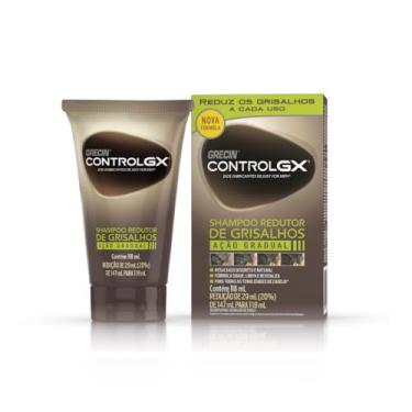 Imagem de Grecin Control GX Shampoo, Redutor de Grisalhos, Ação Gradual, Aparência Natural, Para Todas as Tonalidades de Cabelo, 118ml