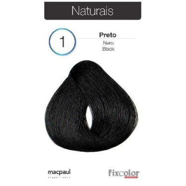 Imagem de Coloração Fix Color Macpaul Professional, Preto Brilhante