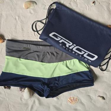 Imagem de Sunga Boxer Triple Grigo Collection, Verde, GG