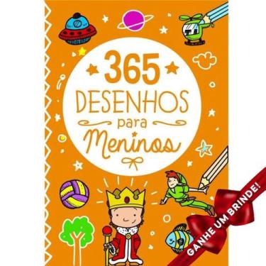 Imagem de Livro 365 Desenhos para Meninos Pé da Letra Crianças Filhos Infantil D