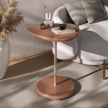 Imagem de Mesa de Apoio Oval Smallville Terracota - CasaH