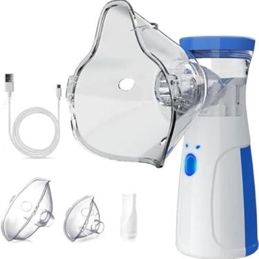 Imagem de Inalador Ultrassônico Portátil Sem Fio – Nebulizador Silencioso Premium para Toda a Família com Alívio Respiratório Imediato