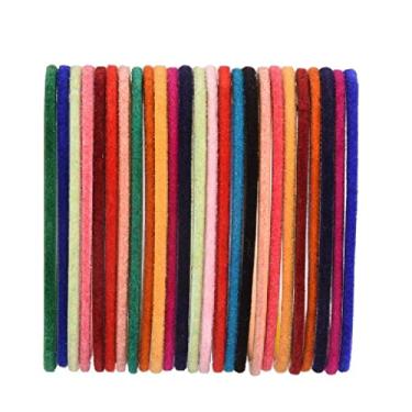 Imagem de Efulgenz Rakhi Conjunto de pulseiras indianas de presente para irmã Bollywood simples de veludo, braceletes, bijuterias para mulheres e meninas, presente Raksha Bandhan para Bhabhi, 2-4, Metal, não conhecido