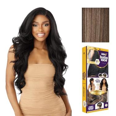 Imagem de Sensationnel 360 Butta Lace Front Wig - Unit 8 (Color : Flamboyage Mocha)