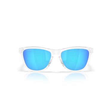 Imagem de Óculos de Sol Oakley Frogskins S 0OO9508 950801 Tam 53 / Transparente - Lentes Prizm Sapphire