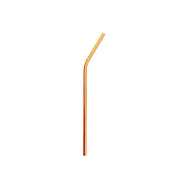 Imagem de Canudo de Inox Extra Longo Curvo - CAN.U.DO, Dourado