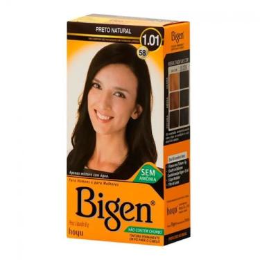 Imagem de Tintura Bigen Preto Natural 58 - cless