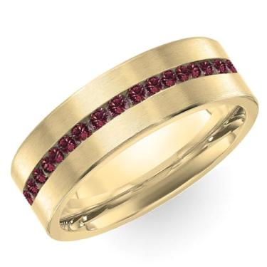 Imagem de VowKeeper Aliança de casamento masculina de titânio de 8 mm - prata/preto/ouro/ouro rosa, incrustação de diamante, design martelado, ajuste leve e confortável, tamanhos 8-13, Metal, Sem pedra preciosa