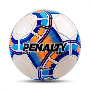 Imagem de Bola Campo Penalty Player XXIII Azul Futebol Jogo Treino Partidas-Unissex