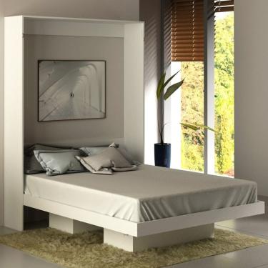 Imagem de Cama de Casal Articulável Dubai Branco - Panorama Móveis