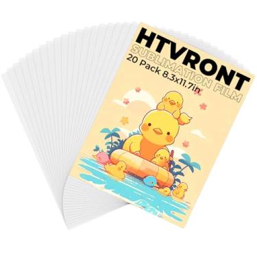 Imagem de HTVRONT Película de transferência de sublimação imprimível para capa de telefone prensa térmica (20)