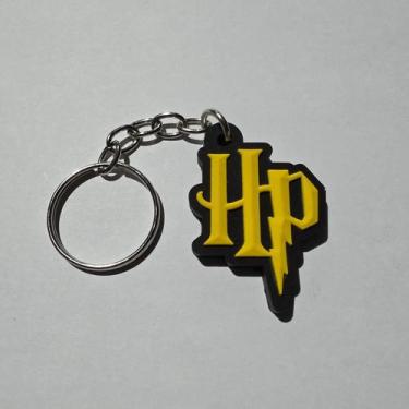 Imagem de Chaveiro geek emborrachado símbolo harry potter (lfs027) - Génerico