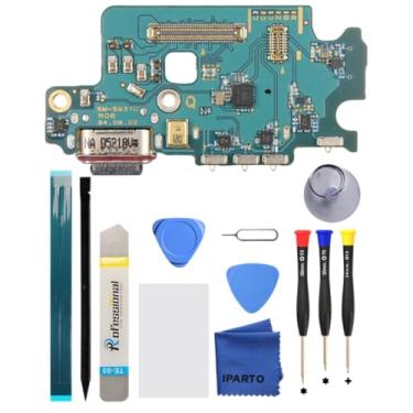 Imagem de iParto Kit de substituição de porta de carregamento para Samsung Galaxy S25 S931U USB Flex Dock Connector Carregamento Flex Substituição para SM-S931U SM-S931U1