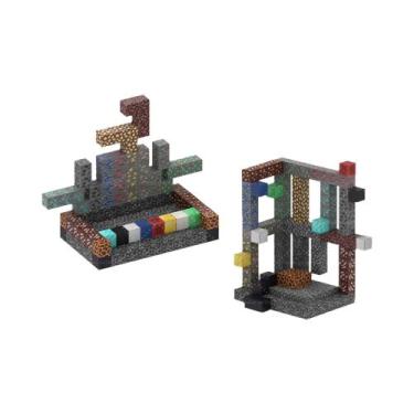 Imagem de Conjunto De Blocos Magnéticos De Construção STEM Montessori Brinquedo 