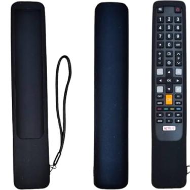 Imagem de Capa Capinha de Proteção Premium Para Controle Remoto Semp TCL Semp Toshiba Led L55s4900fs / Rc802n