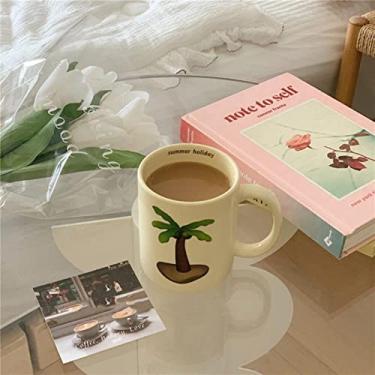 Imagem de Canecas de cachorro coreano xícaras de café em cerâmica xícaras criativas leite chá água cerveja café da manhã canecas de viagem copos presente de aniversário