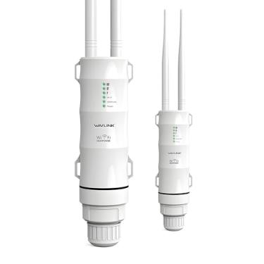 Imagem de Roteador WiFi Externo N300 Sem Fio 300Mbps Branco, Ponto de Acesso Wireless, Single-Band, Suporte PoE Passivo
