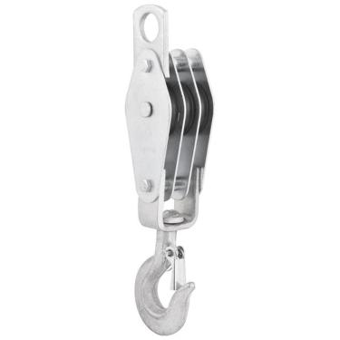 Imagem de Moitão/Cadernal 45mm com 3 Roldanas - 61.45.045.030 - VONDER