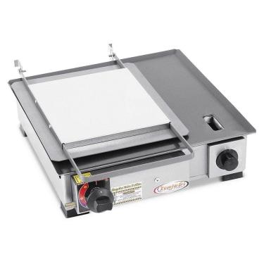 Imagem de Chapa Sanduicheira a Gás Itajobi com Prensa e Gaveta 43 cm