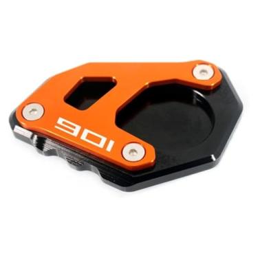 Imagem de BYYINGSUS Suporte CNC para motocicleta, suporte lateral, extensão, suporte para placa, compatível com 901 Norden 901 Norden901 2021 2022(901-c)