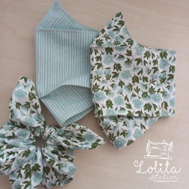 Imagem de Kit 2 máscaras + 1scrunchie Lolita - Lolita 