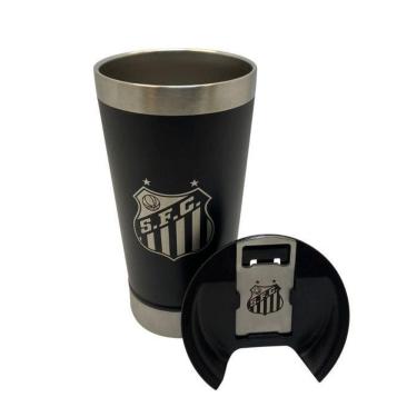 Imagem de Copo Térmico Santos 500 Ml Com Abridor - 15188